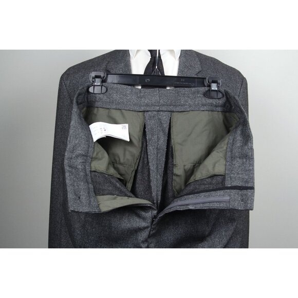 Hugo by Hugo Boss Mens‎ 2-pc suit Gray Modern-Fit Patch Pocket Jacket Size 38S - Picture 3 of 15